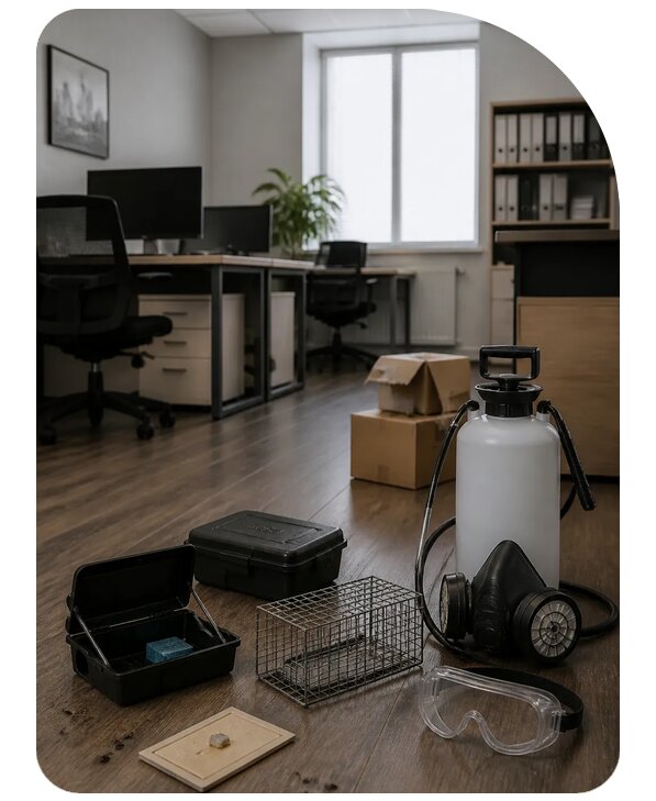 Профессиональная дератизация офиса в Азове по цене от 3594 р. | Сенат-Азв